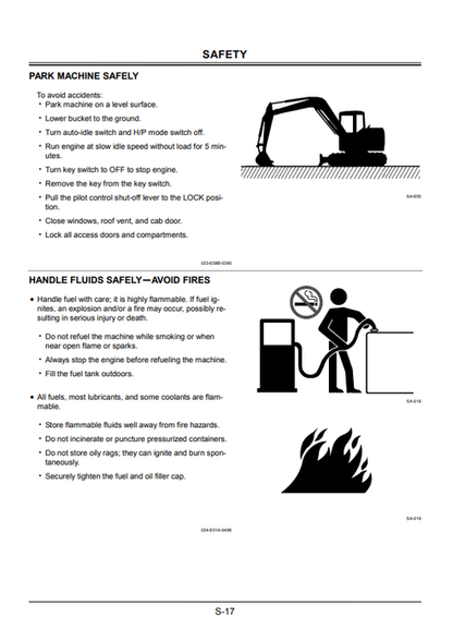 John Deere Zaxis 75US-A Excavator Operation & Maintenance Manual