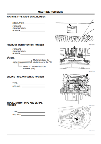 John Deere Zaxis 800 & 850H Excavator Operator Manual PDF