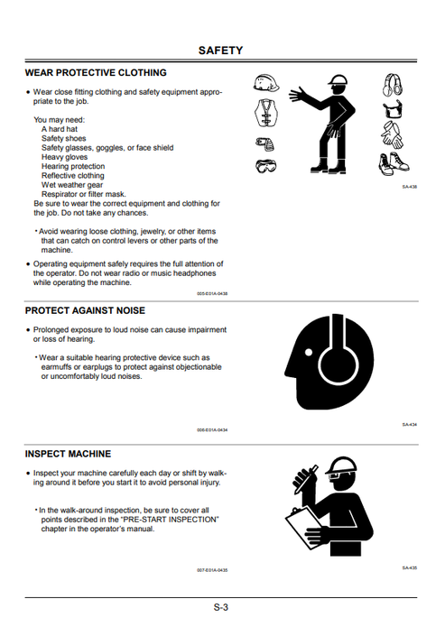 John Deere Zaxis 80 & 80LC Excavator Operator Manual PDF