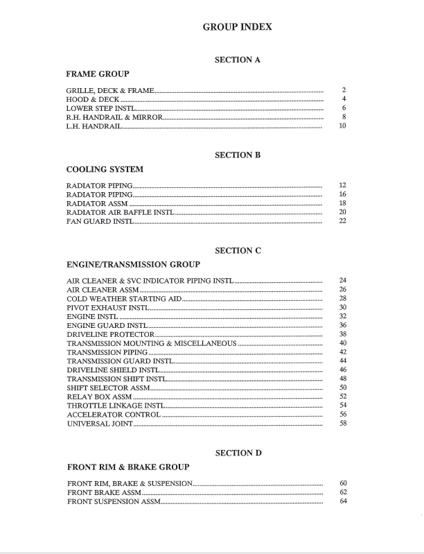 Komatsu 140M Parts Manual for Maintenance and Replacement Components