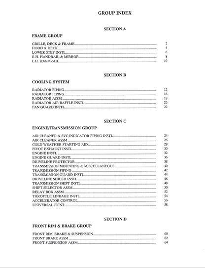 Komatsu 140M Parts Manual for Maintenance and Replacement Components
