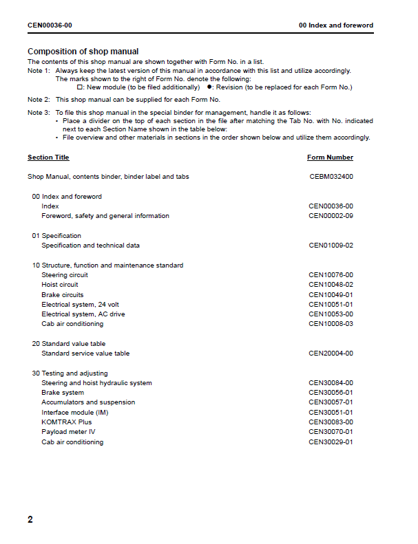 Komatsu 730E-8 Heavy-Duty Mining Truck Workshop Manual