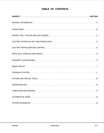 Komatsu 830E Heavy-Duty Dump Truck Workshop Manual