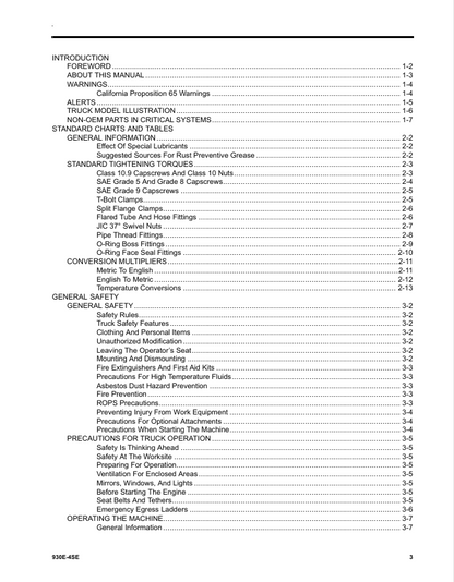 Komatsu 930E-4SE Operation and Maintenance Manual PDF CEAM029803