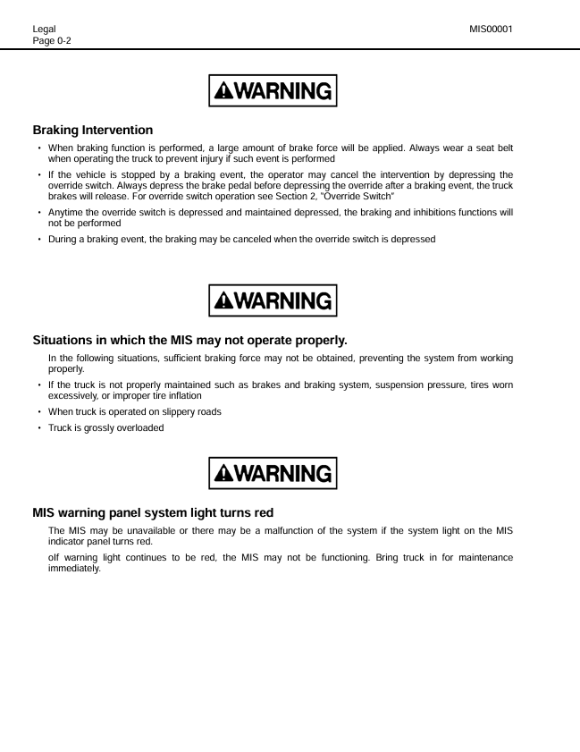 Komatsu 960E-2K and 960E-2KT Intervention System Service Manual CEAM031801