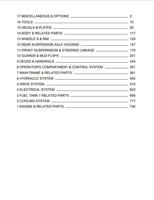 Komatsu AFE78-BA 930E-5 Rigid Dump Truck Parts Catalogue Manual S/N A40172, A40176-A40178 - PDF File