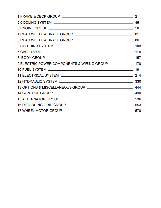 Komatsu AFE 62-BC 930E-4SE Rigid Dump Truck Parts Catalogue Manual S/N A31795 &amp; A31802-A31806 - PDF File
