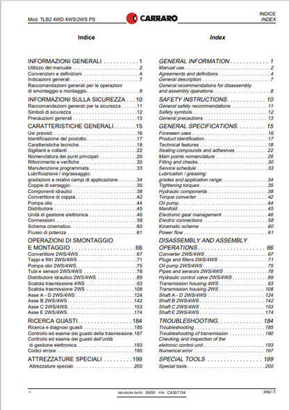 Komatsu Backhoe Loader Power-Shift Transmission Service Manual PDF