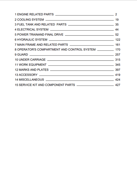 Komatsu D155AX-3 Bulldozer Sn 60001-UP Parts Catalogue Manual - PDF File