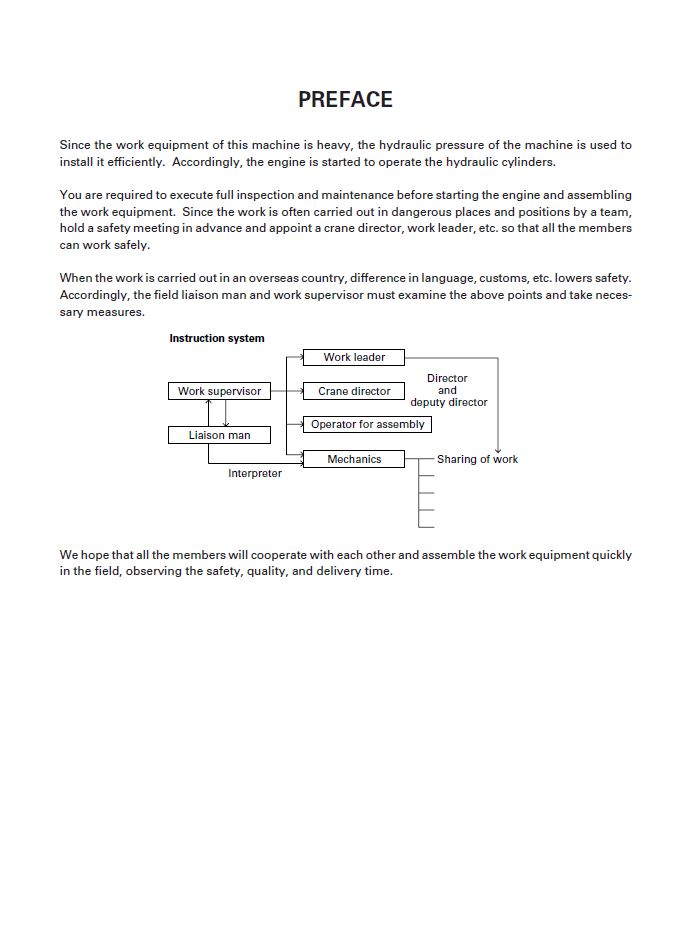 Komatsu D155AX-5 Crawler Dozer Field Assembly Procedure (GEN00002-00)