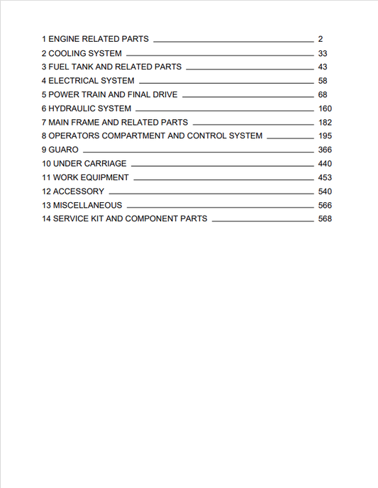 Komatsu D275AX-5 Bulldozer Sn 20001-Up Parts Catalogue Manual - PDF File