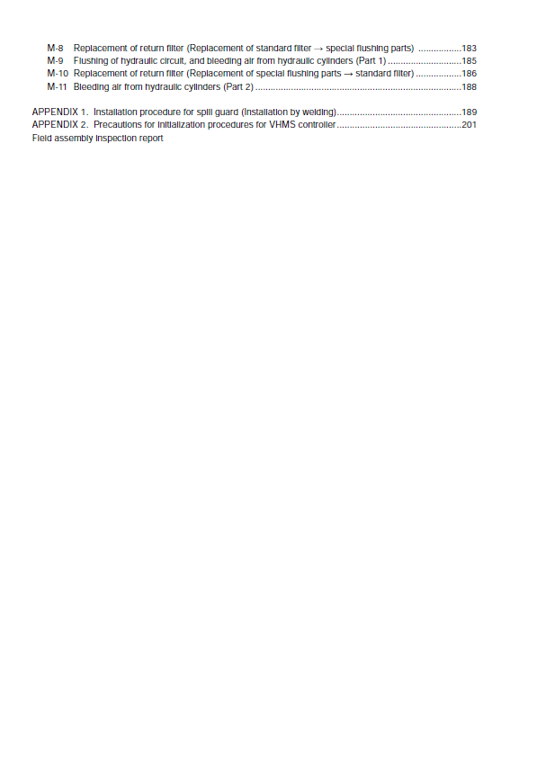  Komatsu D375A-6 Crawler Dozer Installation Procedures Manual GEN00099-03