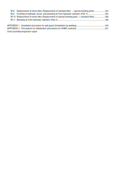  Komatsu D375A-6 Crawler Dozer Installation Procedures Manual GEN00099-03