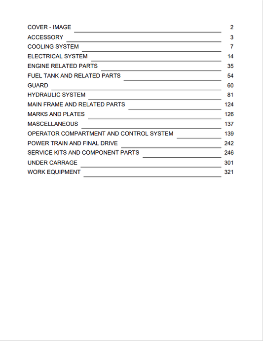 Komatsu D39EX-21A Bulldozer Sn 1501-Up Parts Catalogue Manual - PDF File