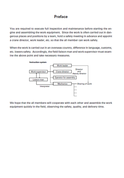 Komatsu D475A-5 Heavy Bulldozer Assembly Instruction Manual