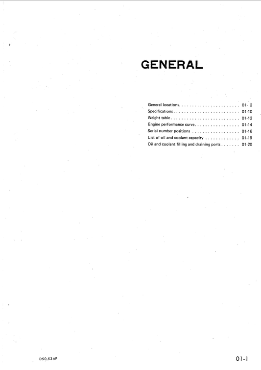Komatsu D53S-16 Crawler Loaders Shop Manual SN 65001-UP - PDF File