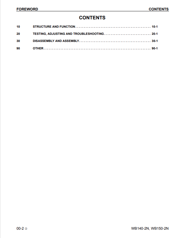 Komatsu GD530A(W) GD650A(W) GD670A(W) Service and Repair Manual