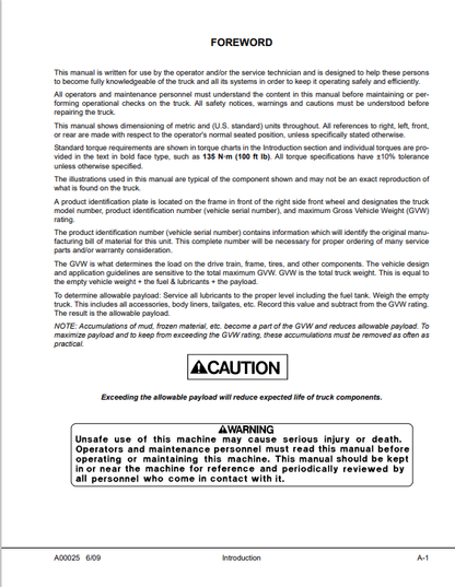 Komatsu HD1500-5 Dump Truck Troubleshooting and Workshop Manual