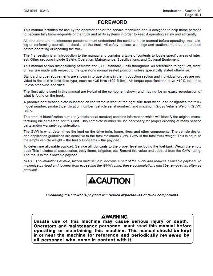 Komatsu HD1500-5 Mining Dump Truck Guide CEAM012803