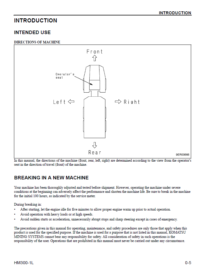 Komatsu HM300-1L Dump Truck PDF Manual CEAM015401