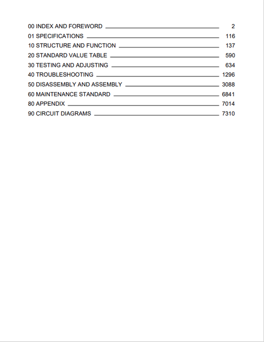 Komatsu PC2000-11 JPN Hydraulic Excavator Shop Manual PDF