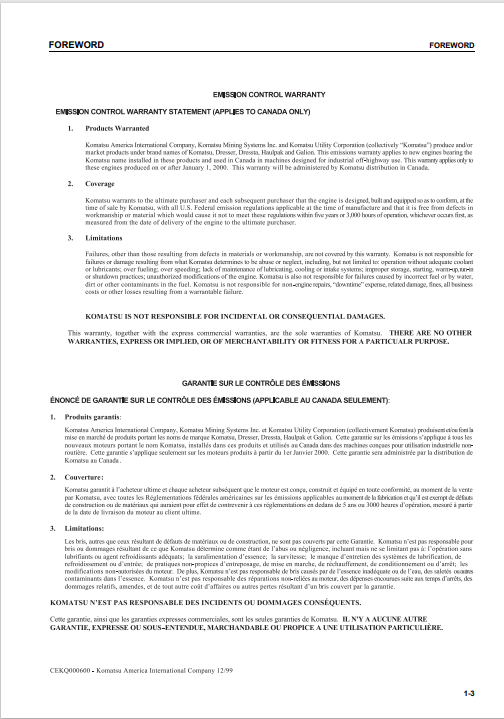 Komatsu PC200LC-7 Excavator Maintenance & Operation Guide PDF