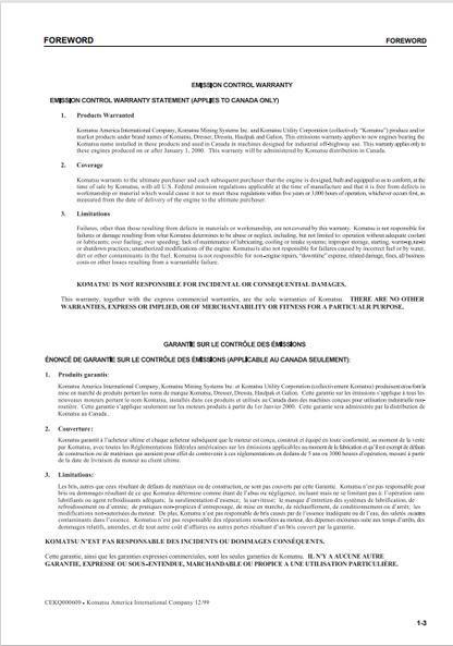 Komatsu PC200LC-7 Excavator Maintenance & Operation Guide PDF