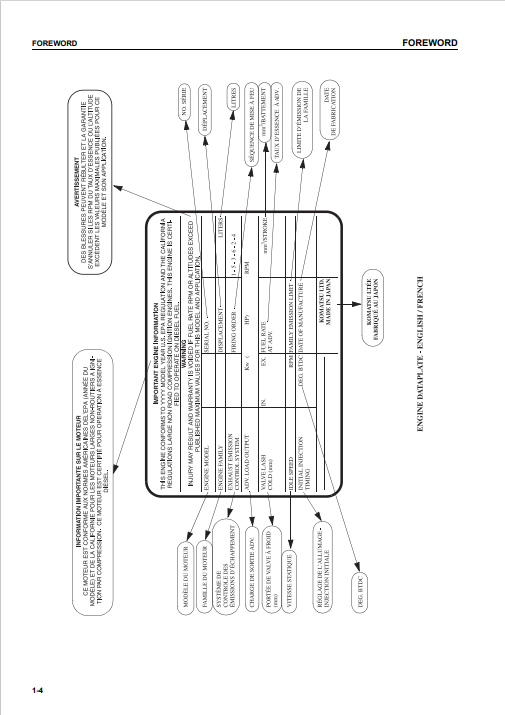 Komatsu PC200LC-7 Excavator Operation Manual S/N 200001-UP