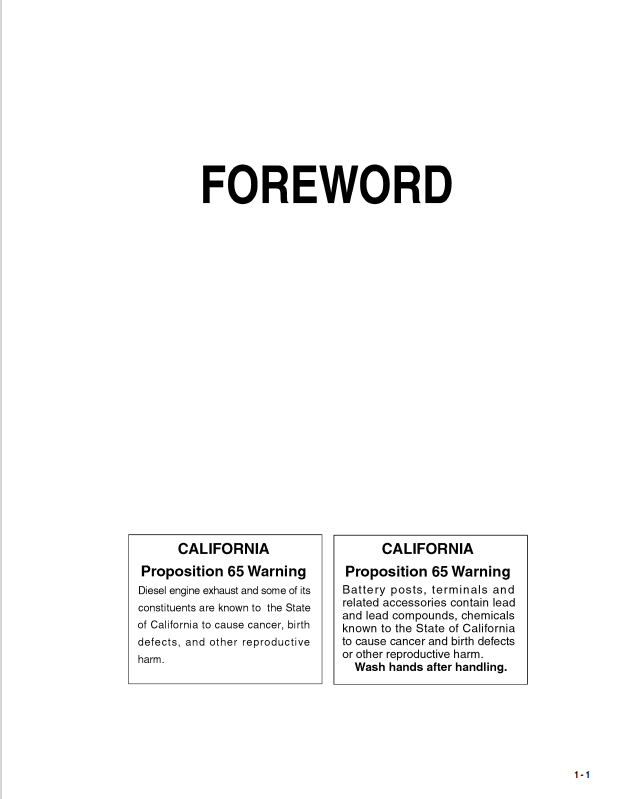 Komatsu PC228USLC-3 Excavator Operator Manual S/N 30001-UP