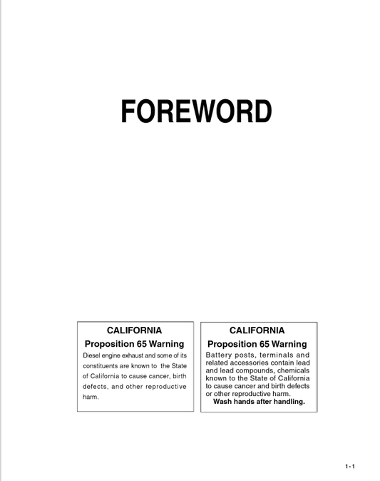 Komatsu PC228USLC-3 Excavator Operator Manual S/N 30001-UP