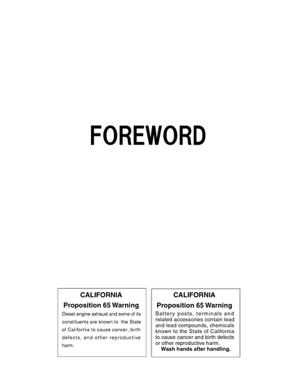 Komatsu PC270-8 Excavator Maintenance & Operation Guide PDF