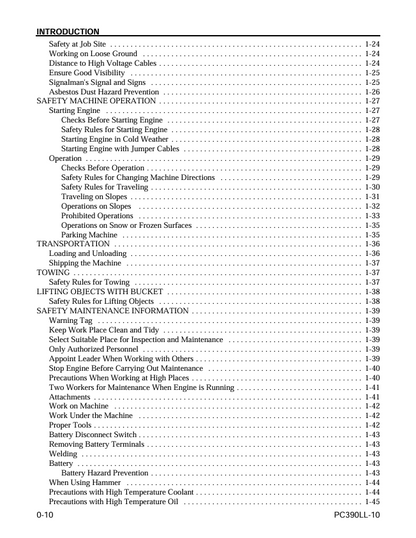Komatsu PC390LL-10 Log Loader Manual – Operation, Safety & Maintenance