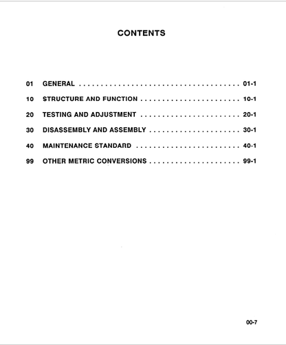 Komatsu PC400LC-5 Technical Shop & Repair Manual PDF