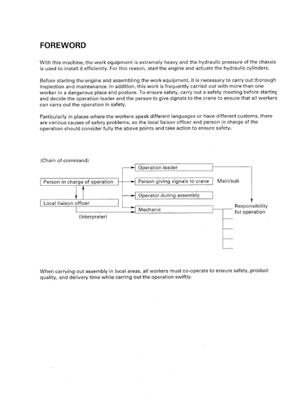 Komatsu PC600-7 Crawler Excavator Field Assembly Procedure (GEN00013-01)