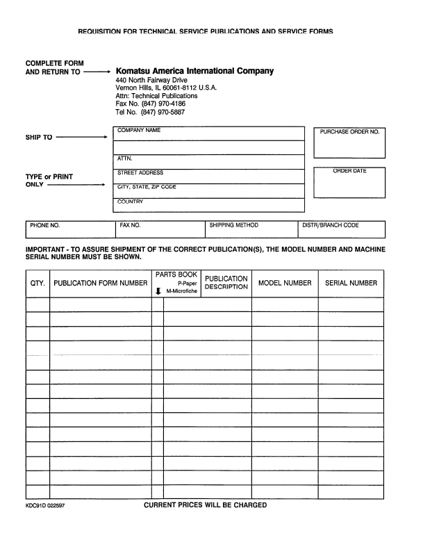 Komatsu S6D114E-1 SA6D114E-1 Engine Repair Manual PDF