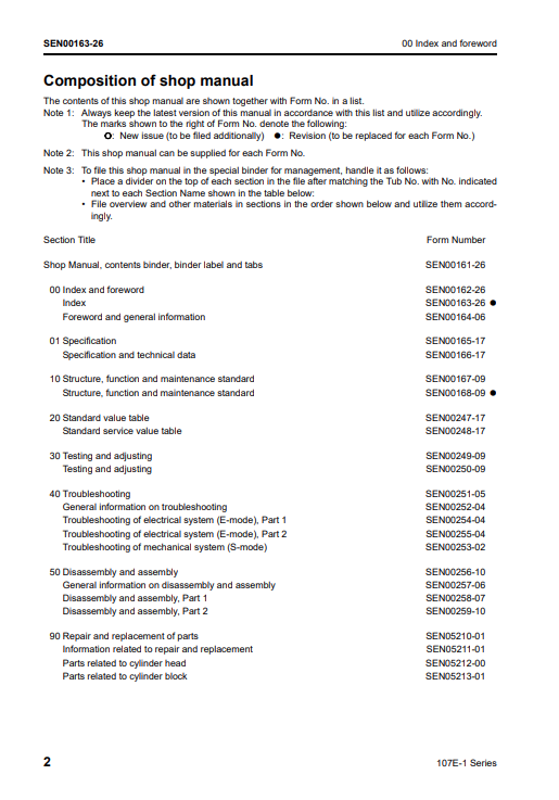Komatsu SAA6D107E-1DD Engine Workshop Manual 26540713-UP