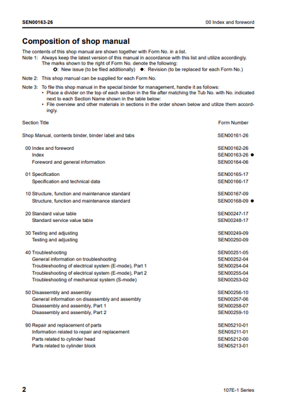 Komatsu SAA6D107E-1DD Engine Workshop Manual 26540713-UP