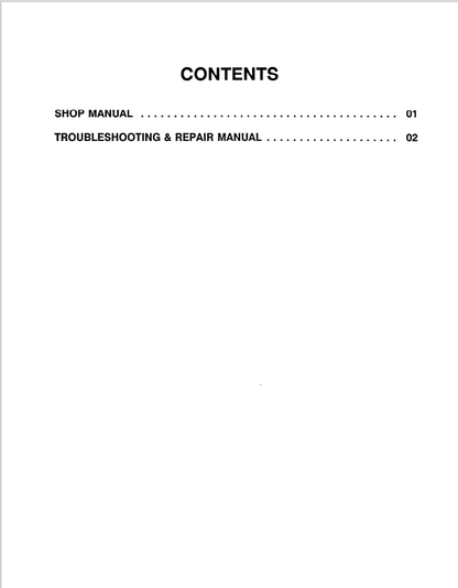 Komatsu SAA6D114E-1 Series Engine Service & Repair Manual