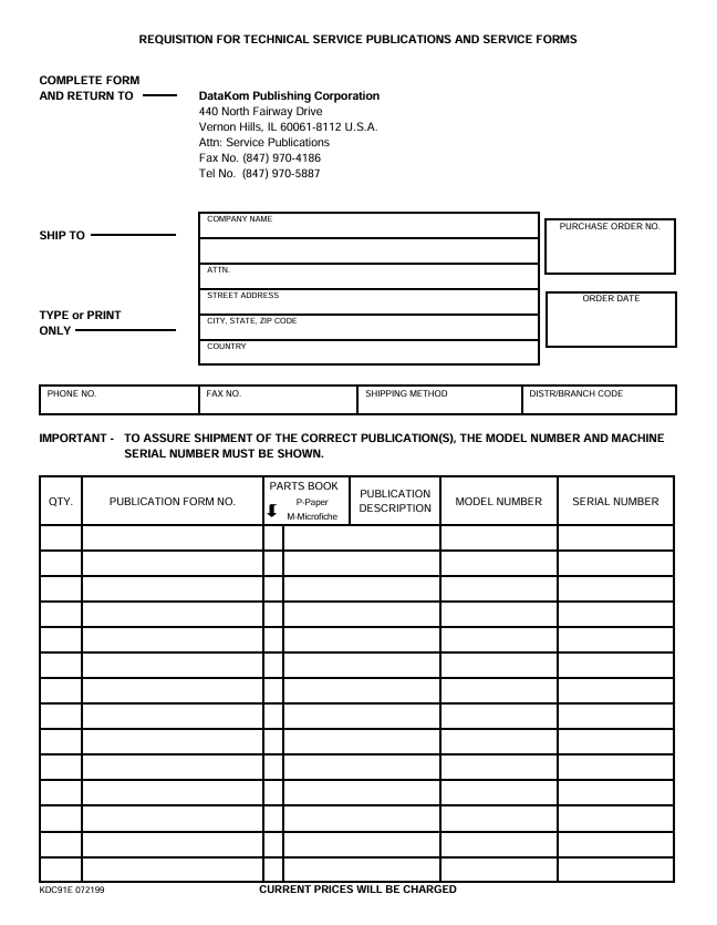 Komatsu WA120-3MC Technical Maintenance Manual – CEBM005101