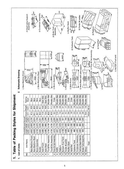 Komatsu WA1200-3 Technical Field Assembly and Equipment Setup Manual PDF