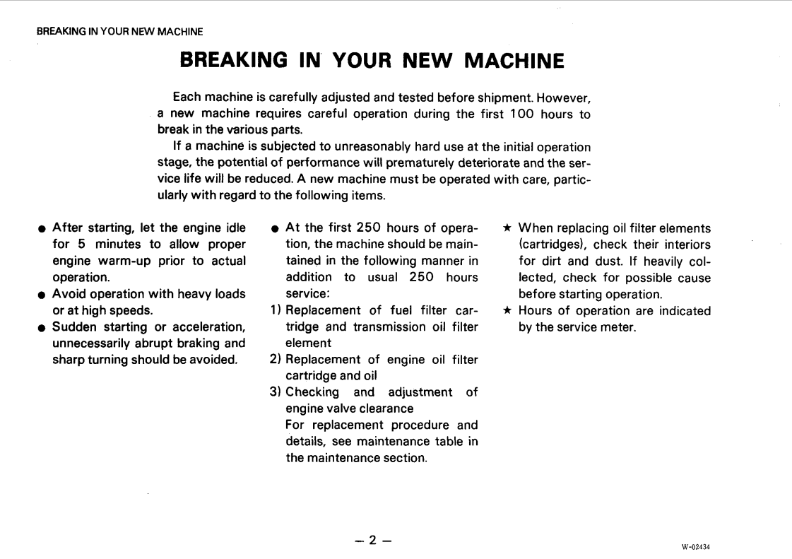 Komatsu WA180-1 Operation & Maintenance Manual 10001-UP PDF