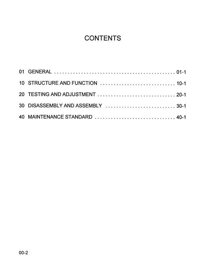 Komatsu WA420-3 Service and Repair Manual CEBM000200