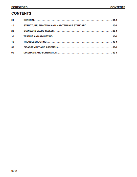 Komatsu WA430-6 Wheel Loader Service and Repair Manual