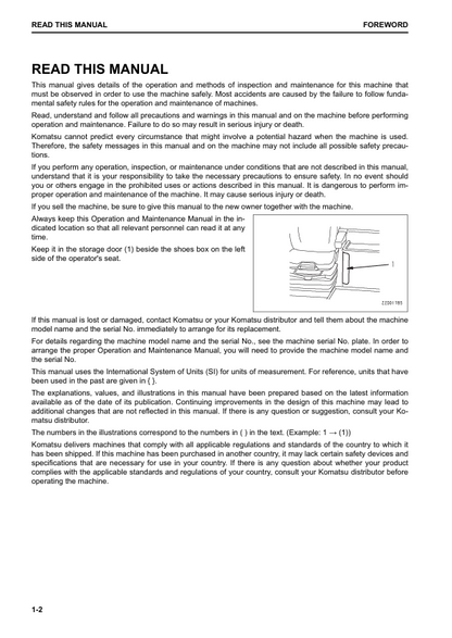 Komatsu WA500-8 Operation and Service Manual CEAM030702