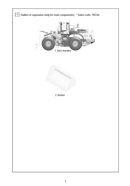 Komatsu WA500-8 Technical Field Assembly Guide GEN00140-00