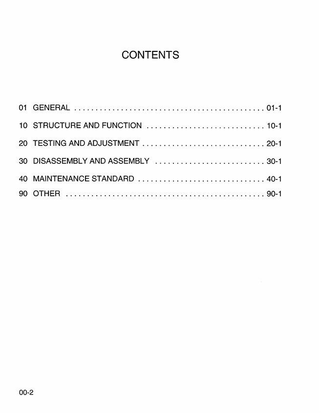 Komatsu WA900-1 Wheel Loader Service & Repair Manual – CEBM002300