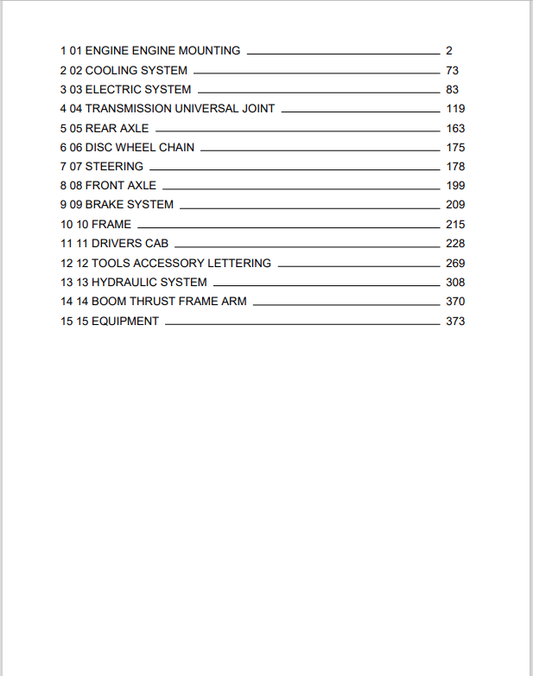 Komatsu WA95-3 Wheel Loader Parts Catalogue Manual PDF