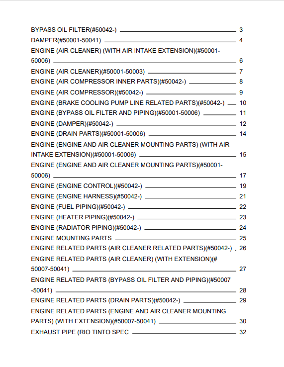 Komatsu WD600-3 Wheel Dozer Parts Manual & Parts Book PDF