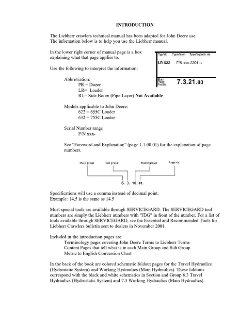 Liebherr Series 2 Litronic Crawler Loader Service Manual TM1945