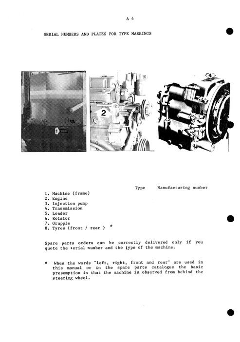 Lokomo 919 Turbo Operation and Maintenance Manual B140194